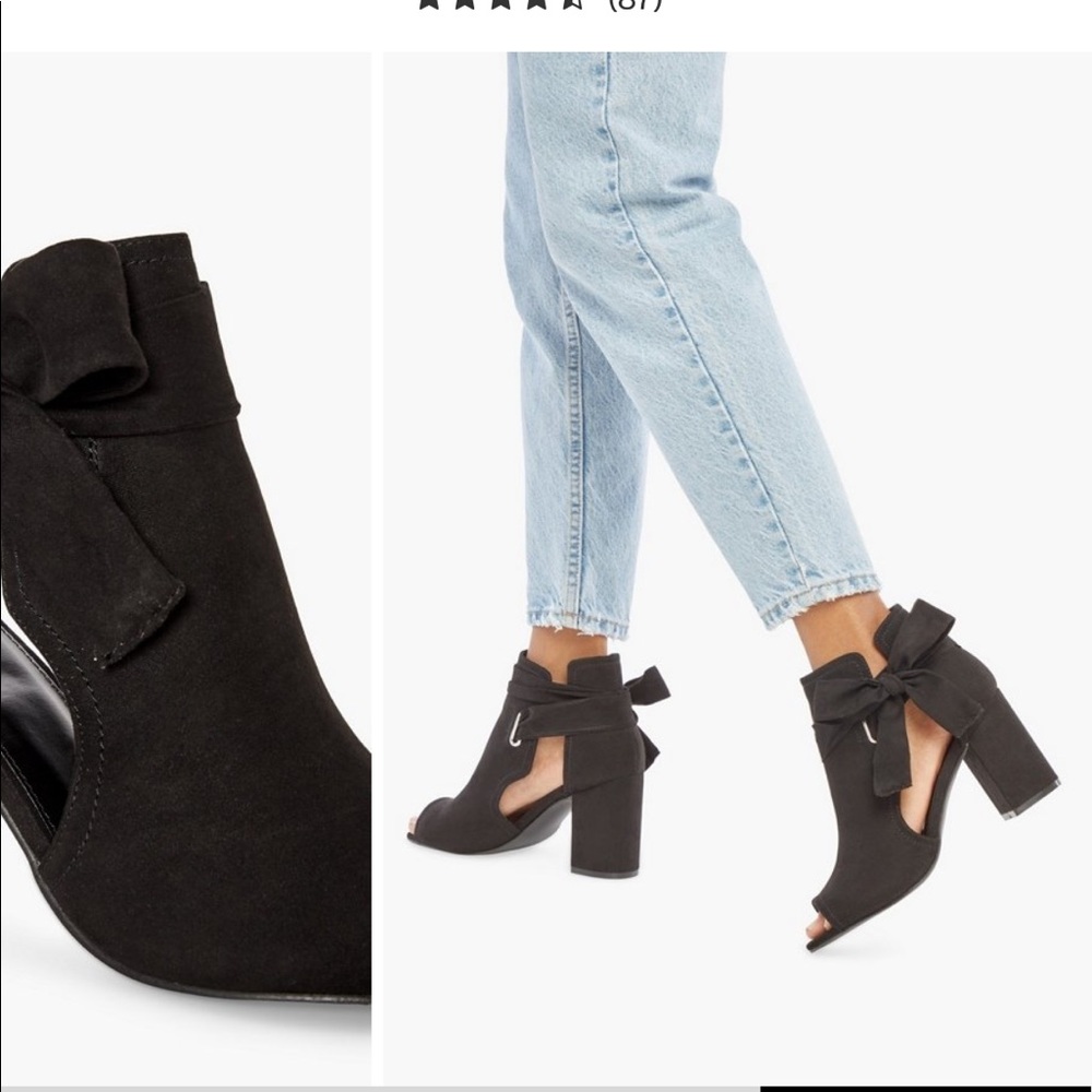 Karine Peep Toe Bootie